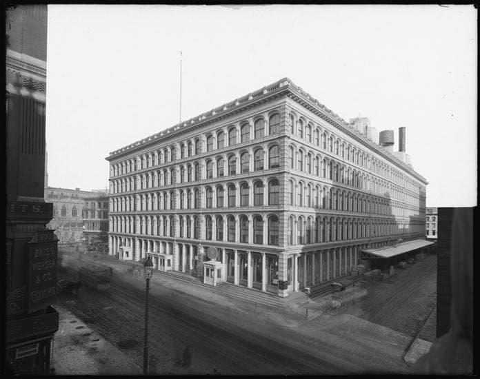 A.T. Stewart Department Store building at 70 East 10th Street, 1918. Photo courtesy of the Museum of the City of New York.