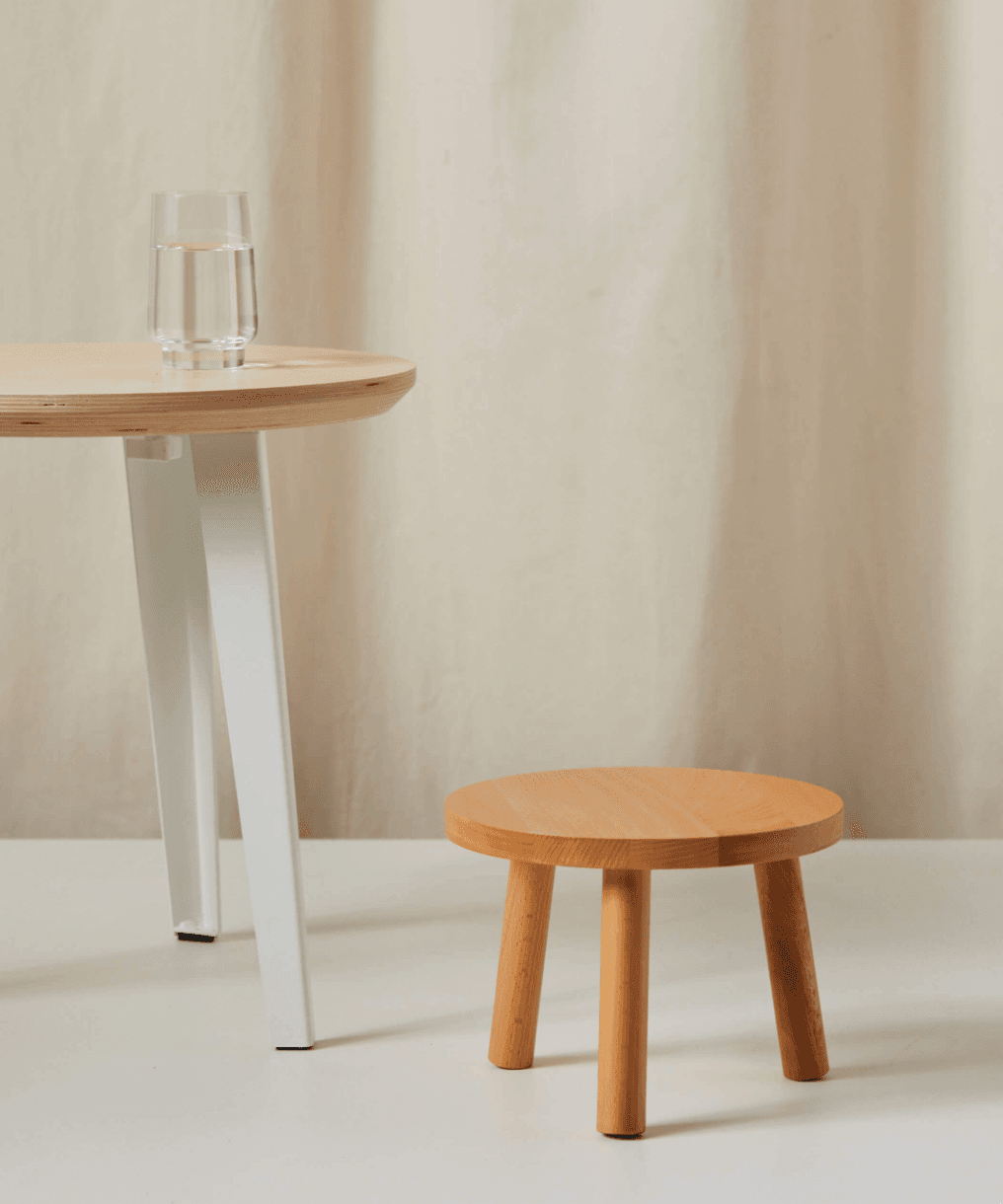 Wooden Plant Stool